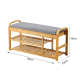 Wooden Bench With Storage